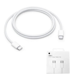 Cablu Apple tip C, original, 60W, 1m, alb, MW493ZM/A, blister