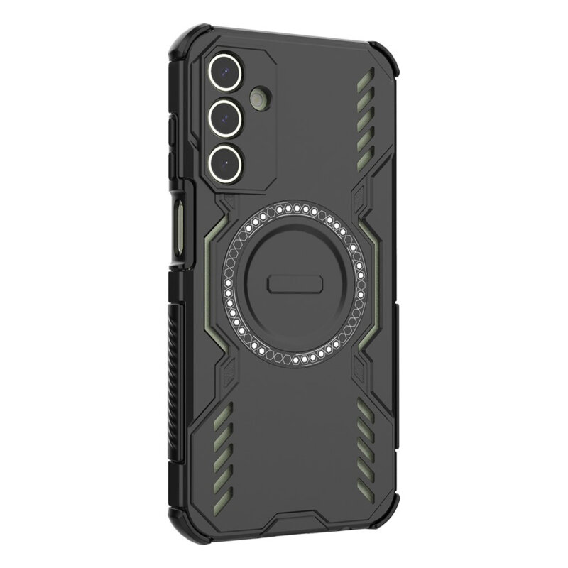 Husa Samsung Galaxy A15 4G Techsuit ArmorMag Case, negru