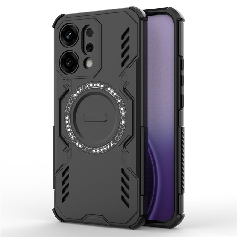 Husa Oppo Reno14 Techsuit ArmorMag Case, negru