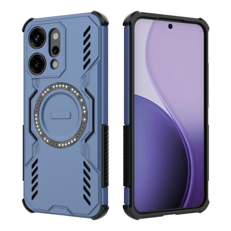 Husa Oppo Reno14 Pro Techsuit ArmorMag Case, albastru