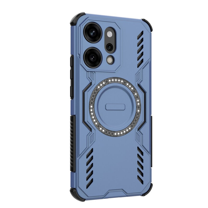 Husa Oppo Reno14 Pro Techsuit ArmorMag Case, albastru