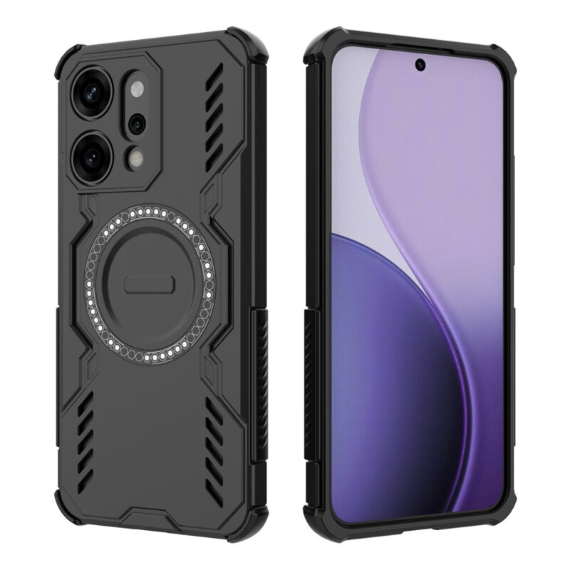 Husa Oppo Reno14 Pro Techsuit ArmorMag Case, negru