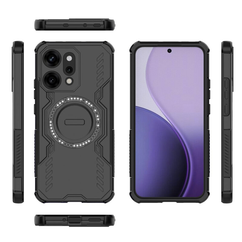 Husa Oppo Reno14 Pro Techsuit ArmorMag Case, negru