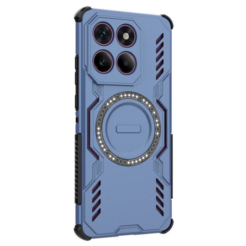 Husa Motorola Edge 60 Pro Techsuit ArmorMag Case, albastru
