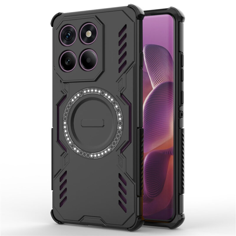 Husa Motorola Edge 60 Pro Techsuit ArmorMag Case, negru