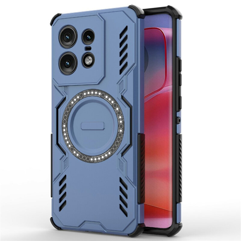 Husa Motorola Edge 50 Pro Techsuit ArmorMag Case, albastru