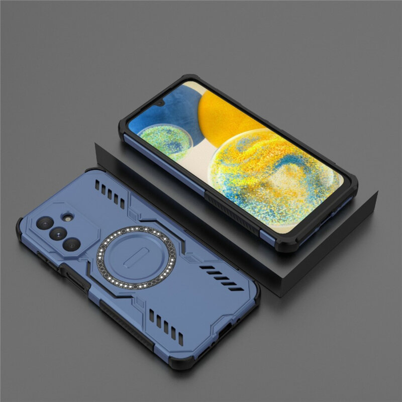Husa Samsung Galaxy A26 5G Techsuit ArmorMag Case, albastru