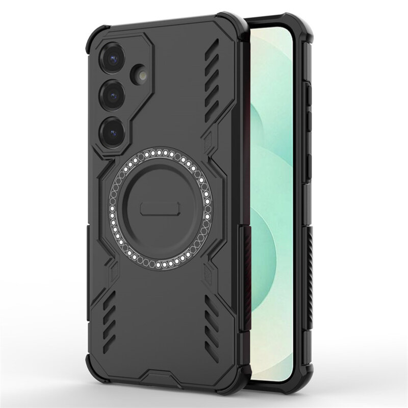 Husa Samsung Galaxy S25 Plus Techsuit ArmorMag Case, negru