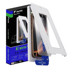 Folie sticla iPhone 16 Pro ANANK 2.5D 2X Reinforced Screen Protector, negru