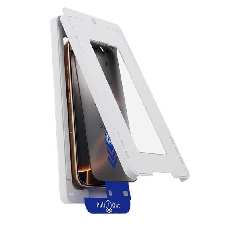 Folie sticla iPhone 16 Pro ANANK 2.5D 2X Reinforced Privacy Screen Protector, negru