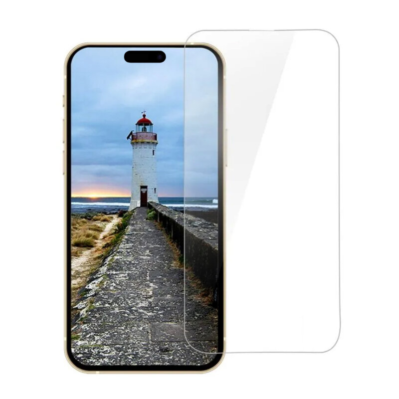 [Pachet 10x] Folie sticla iPhone 16 ANANK 3D 1X Reinforced Curved Screen Protector, transparenta