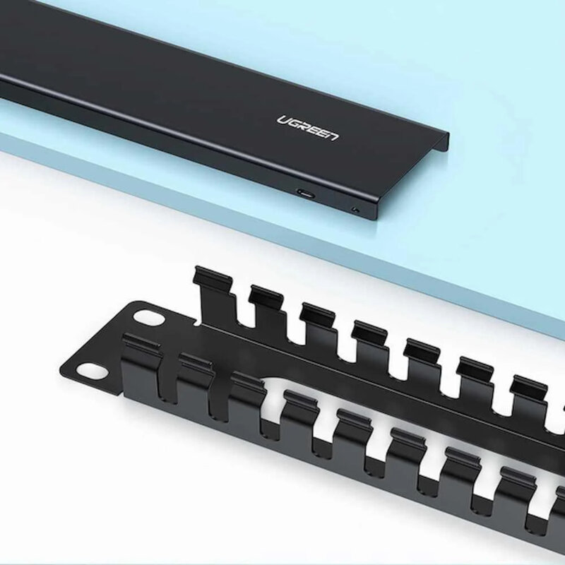 Organizator cabluri, panou cu 24 de porturi Ugreen 70424