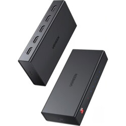 Adaptor HDMI, splitter 4in1 Ugreen, 4k@60Hz, negru, 90514