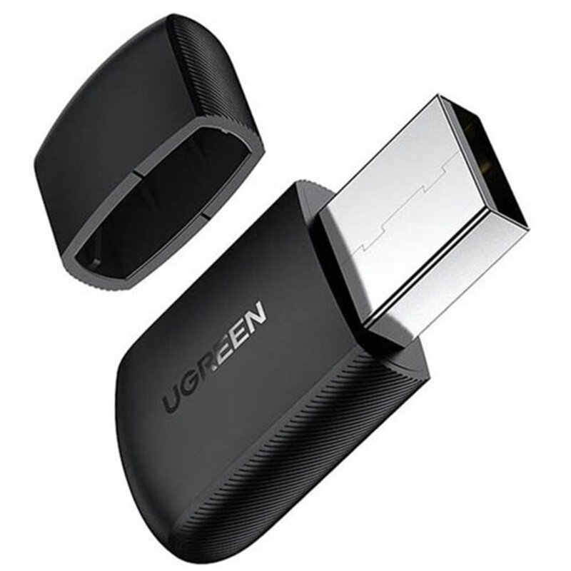 Adaptor Wi-Fi USB dual-band Ugreen, 2.4Ghz/5Ghz, negru, 20204