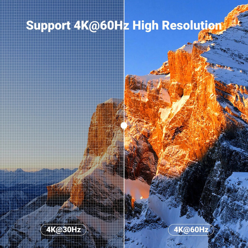 Switch HDMI 2in 1out Ugreen, negru, 4K@60Hz, 15707