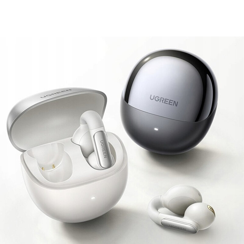 Casti Bluetooth TWS, Call Noise Reduction Ugreen, negru, 45760