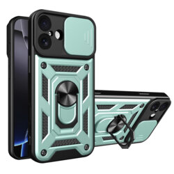 Husa iPhone 17 protectie camera Techsuit CamShield Series, verde