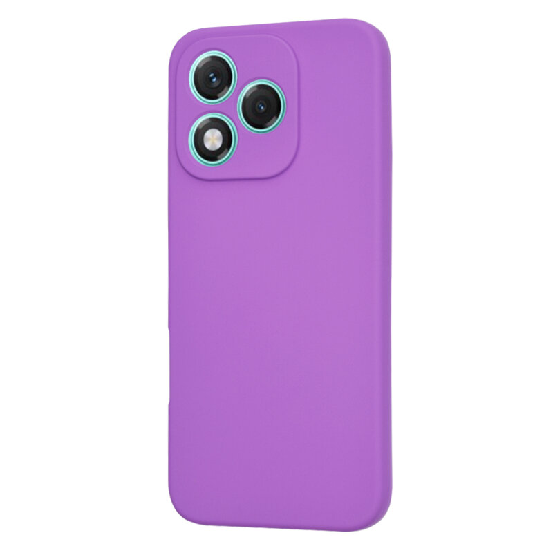 Husa silicon Honor 400 Lite Techsuit SoftFlex MagSafe, mov