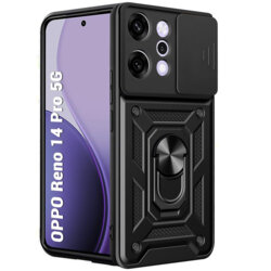 Husa Oppo Reno14 Pro protectie camera Techsuit CamShield Series, negru