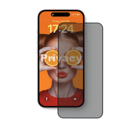 Folie sticla iPhone 16 ANANK 2.5D Privacy Screen Protector, negru