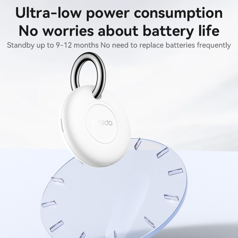 Breloc AirTag Yesido EC14, 240mAh, alb