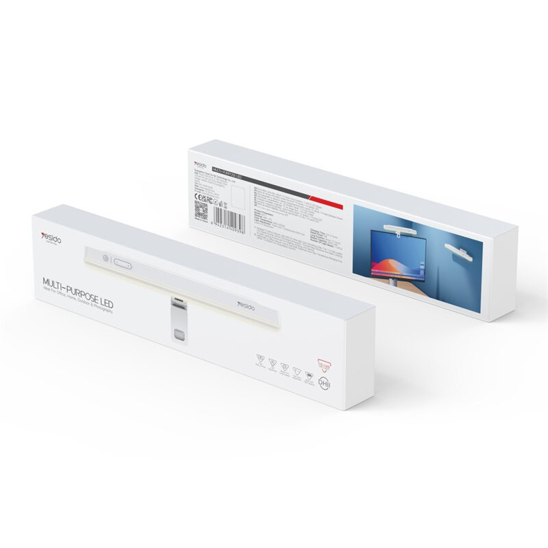 Lampa LED wireless Yesido DH11, 3600mAh, alb