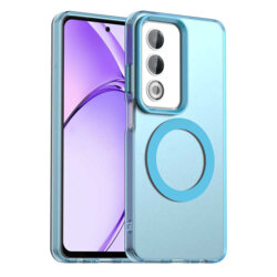 Husa Oppo A80 5G Techsuit CandyCase MagSafe, albastru