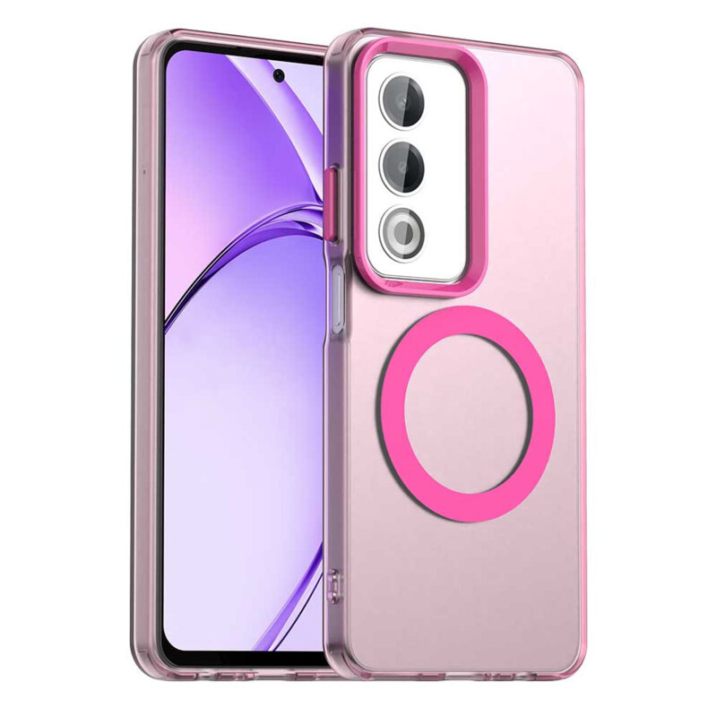 Husa Oppo A80 5G Techsuit CandyCase MagSafe, roz