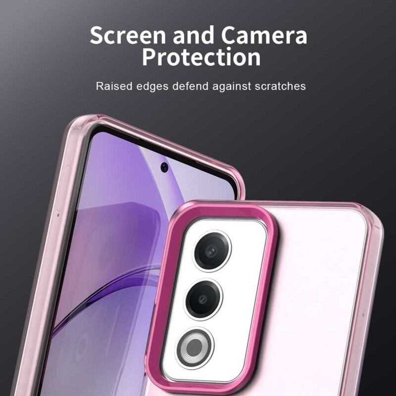 Husa Oppo A80 5G Techsuit CandyCase MagSafe, roz