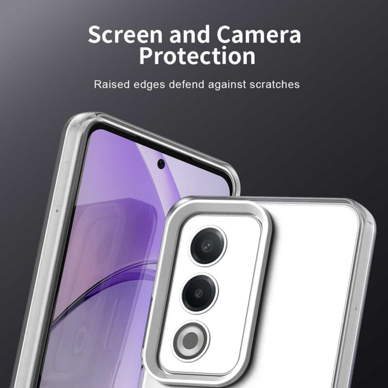 Husa Oppo A80 5G Techsuit CandyCase MagSafe, alb