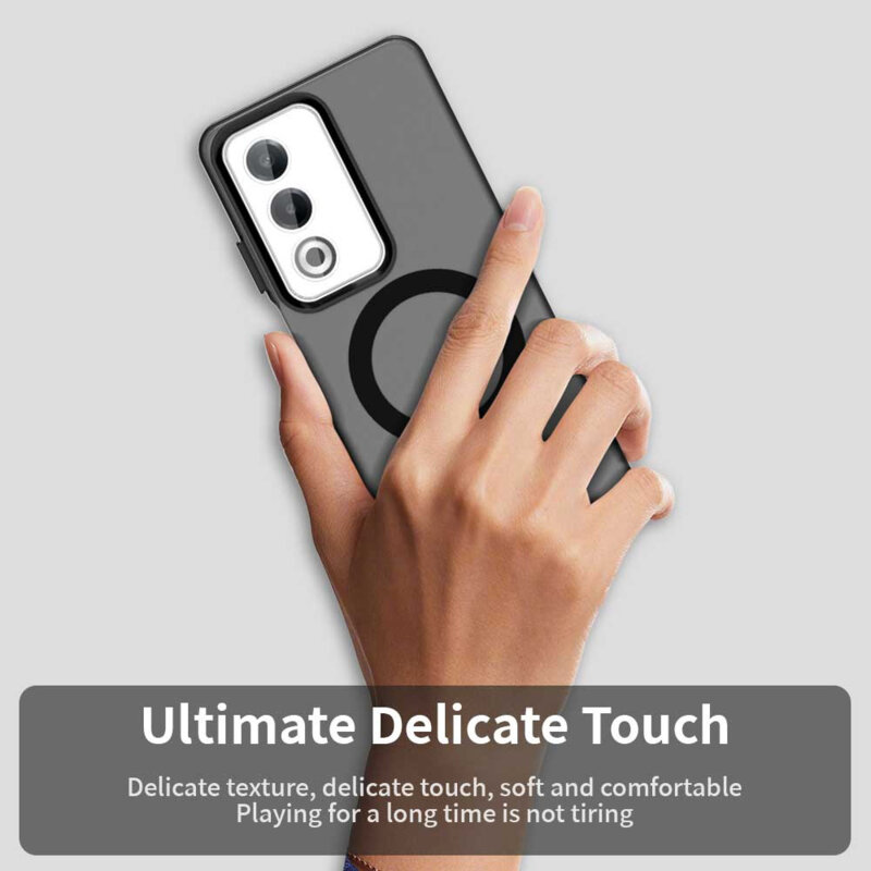 Husa Oppo A80 5G Techsuit CandyCase MagSafe, negru