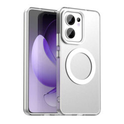 Husa Oppo Reno13 F 5G Techsuit CandyCase MagSafe, alb