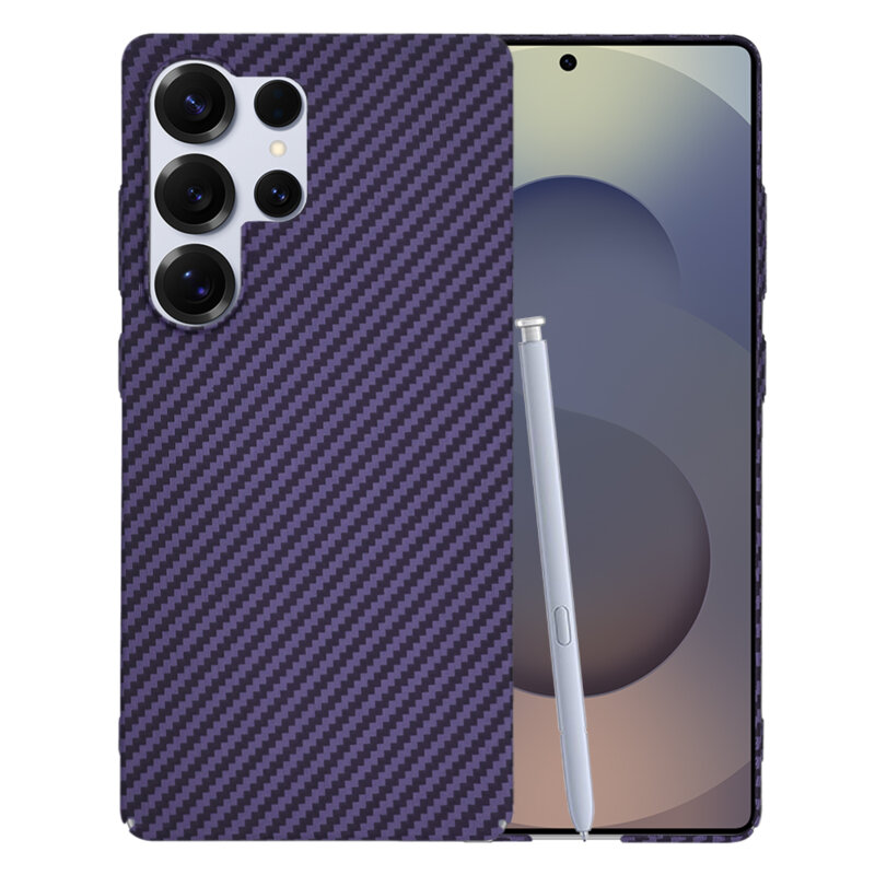 Husa Samsung Galaxy S25 Ultra Techsuit Carbonite FiberShell, mov