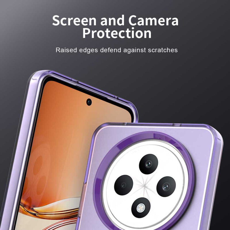 Husa Oppo Reno12 F 5G Techsuit CandyCase MagSafe, mov