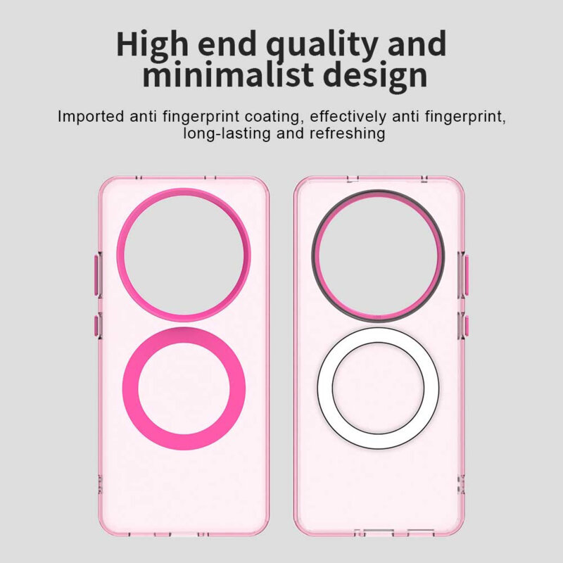 Husa Oppo Reno12 FS 4G Techsuit CandyCase MagSafe, roz