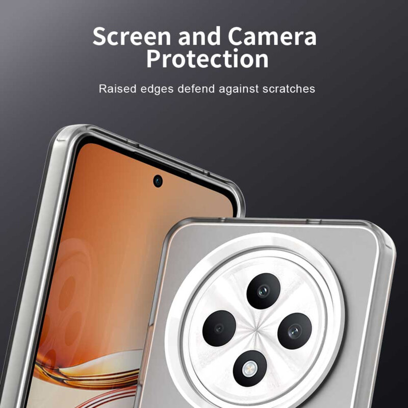 Husa Oppo Reno12 FS 5G Techsuit CandyCase MagSafe, alb