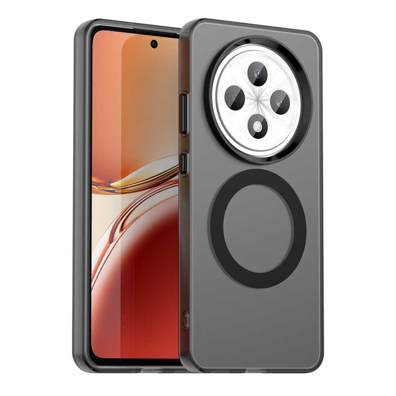 Husa Oppo Reno12 FS 4G Techsuit CandyCase MagSafe, negru