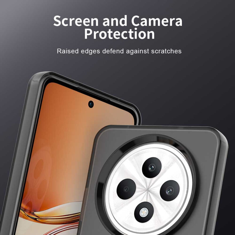 Husa Oppo Reno12 FS 4G Techsuit CandyCase MagSafe, negru