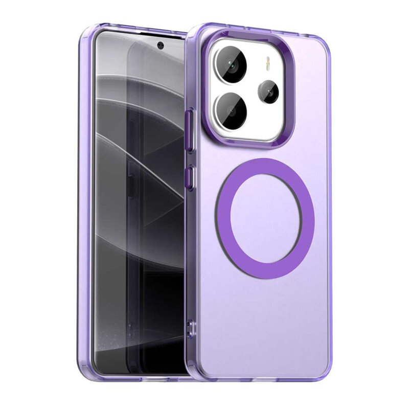Husa Xiaomi Redmi Note 14 4G (Regional) Techsuit CandyCase MagSafe, mov