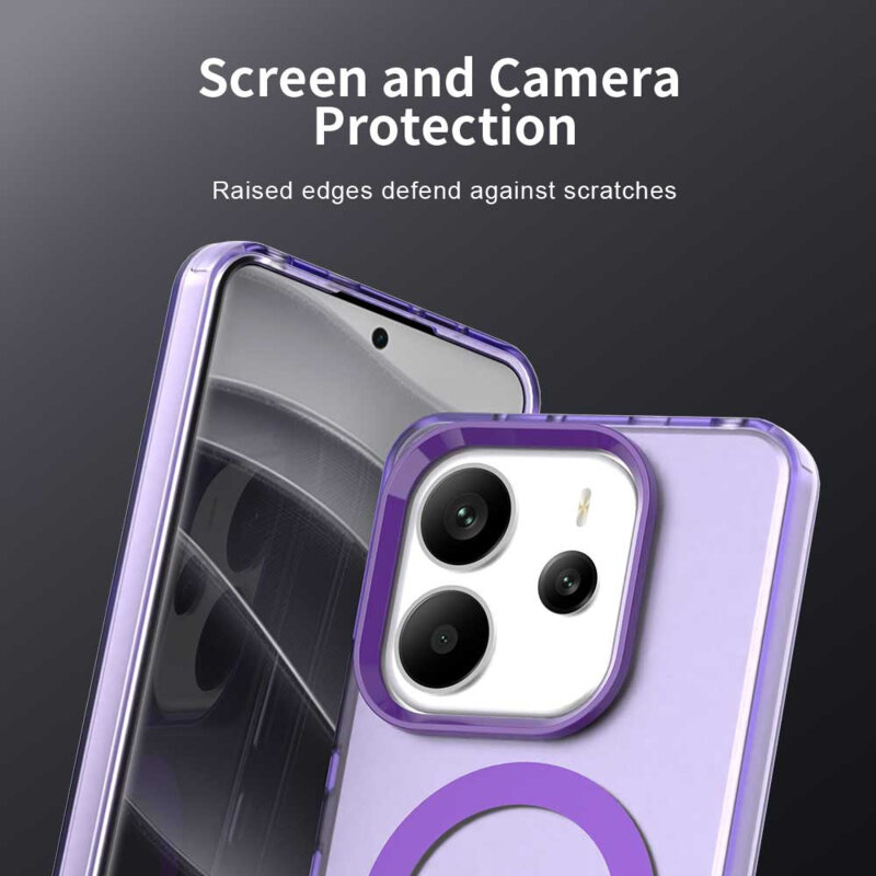 Husa Xiaomi Redmi Note 14 4G (Regional) Techsuit CandyCase MagSafe, mov