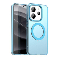 Husa Xiaomi Redmi Note 14 4G (Regional) Techsuit CandyCase MagSafe, albastru