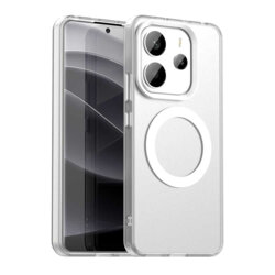 Husa Xiaomi Redmi Note 14 4G (Regional) Techsuit CandyCase MagSafe, alb