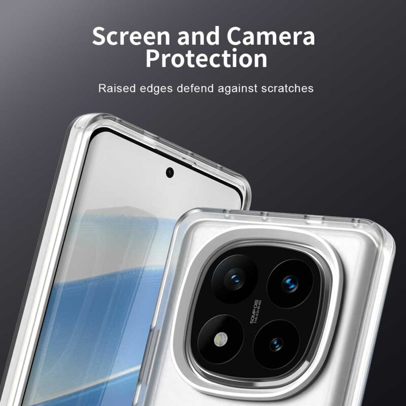 Husa Xiaomi Redmi Note 14 Pro 4G Techsuit CandyCase MagSafe, alb