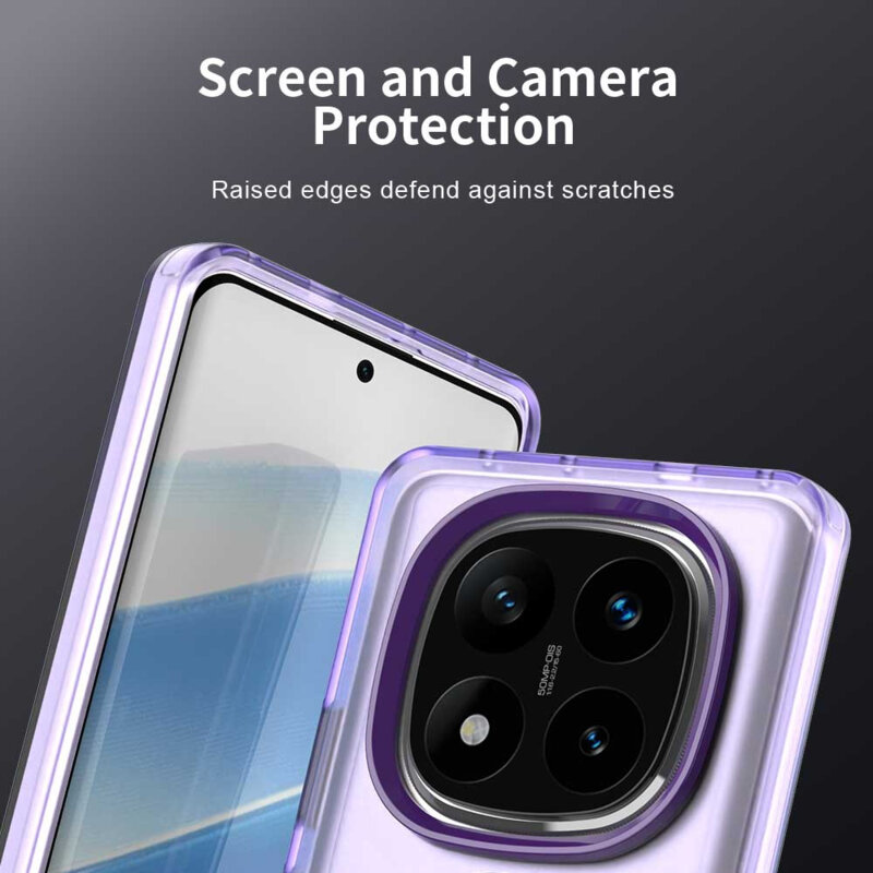 Husa Xiaomi Poco X7 Techsuit CandyCase MagSafe, mov