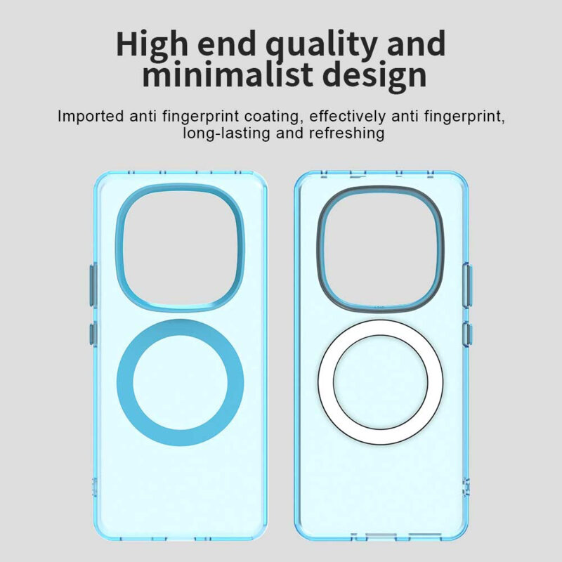 Husa Xiaomi Poco X7 Techsuit CandyCase MagSafe, albastru