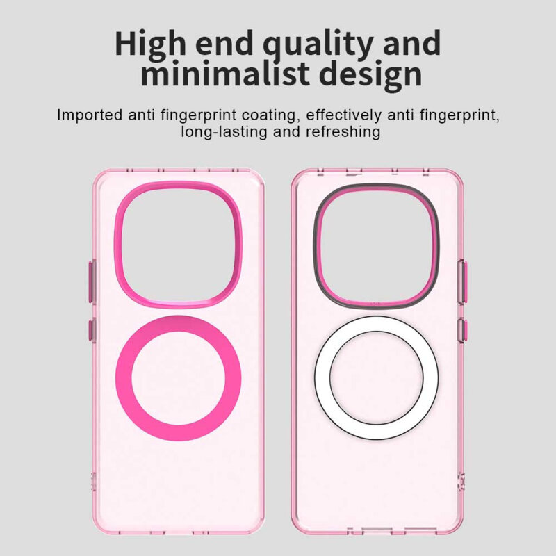 Husa Xiaomi Poco X7 Techsuit CandyCase MagSafe, roz