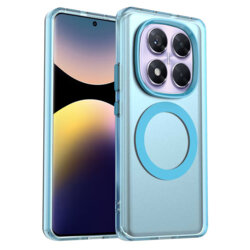 Husa Xiaomi Redmi Note 14 Pro 4G Techsuit CandyCase MagSafe, albastru