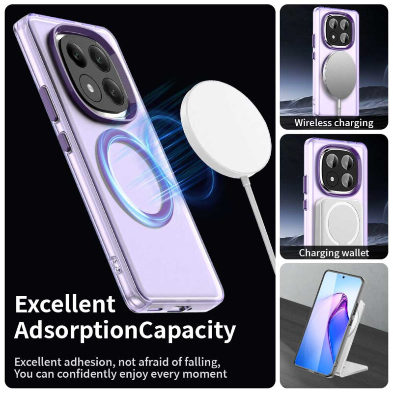 Husa Xiaomi Redmi Note 14 Pro+ 5G Techsuit CandyCase MagSafe, mov