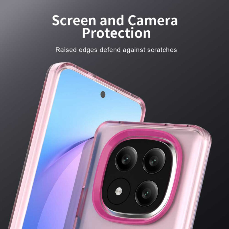 Husa Xiaomi Redmi Note 14 Pro+ 5G Techsuit CandyCase MagSafe, roz