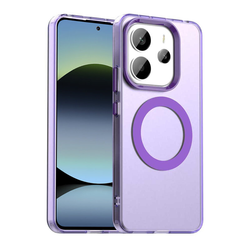 Husa Xiaomi Redmi Note 14 5G Techsuit CandyCase MagSafe, mov